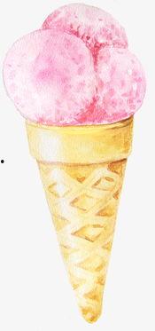粉色冰激凌照片,粉色冰激凌的美妙视觉盛宴